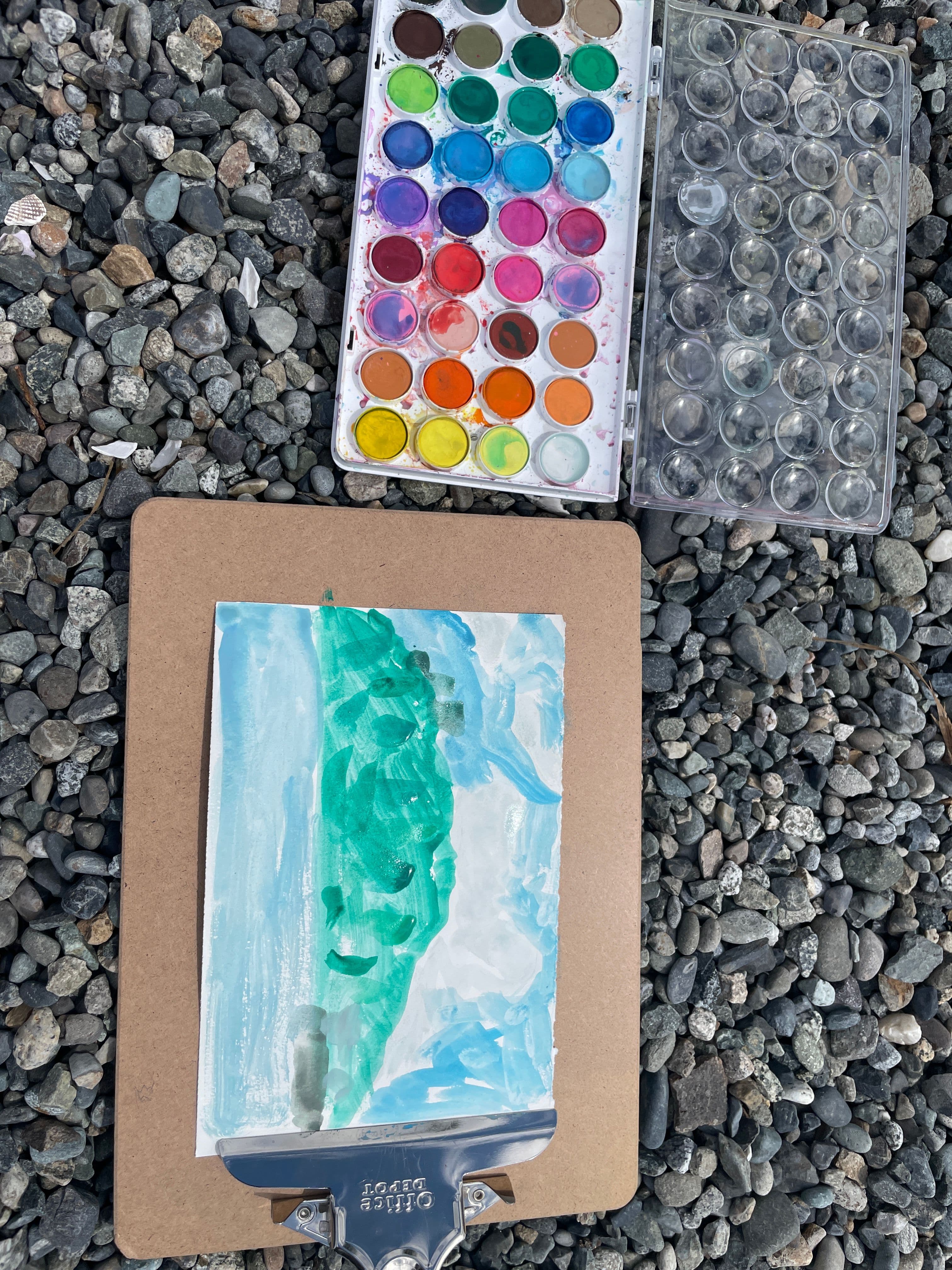 Grade 3 & 4 elementary classroom at Strathcona Elementary